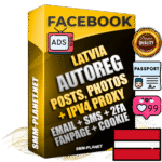 Ultimate Latvian PREMIUM AutoReg Facebook Accounts - Fully Loaded (Posts : Multi-Photos : Info)