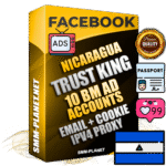 SUPER TRUST KING Nicaraguan Facebook Ad Accounts - 10 BM Ad Accounts
