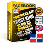 SUPER TRUST KING Dominican Facebook Ad Accounts - 10 BM Ad Accounts