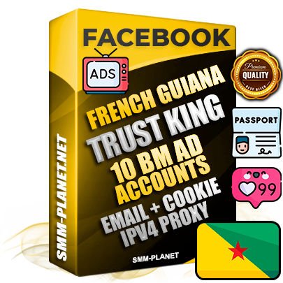 SUPER TRUST KING Guiana Facebook Ad Accounts - 10 BM Ad Accounts