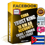 SUPER TRUST KING Cuban Facebook Ad Accounts - 10 BM Ad Accounts