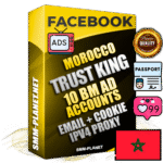 SUPER TRUST KING Moroccan Facebook Ad Accounts - 10 BM Ad Accounts
