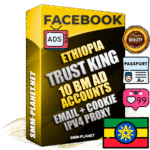 SUPER TRUST KING Ethiopian Facebook Ad Accounts - 10 BM Ad Accounts