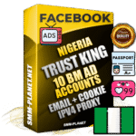 SUPER TRUST KING Nigerian Facebook Ad Accounts - 10 BM Ad Accounts