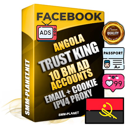 SUPER TRUST KING Angolan Facebook Ad Accounts - 10 BM Ad Accounts