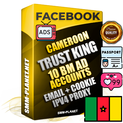 SUPER TRUST KING Cameroonian Facebook Ad Accounts - 10 BM Ad Accounts