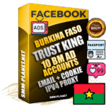 SUPER TRUST KING Burkinabè Facebook Ad Accounts - 10 BM Ad Accounts