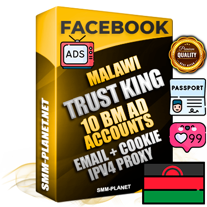 SUPER TRUST KING Malawian Facebook Ad Accounts - 10 BM Ad Accounts