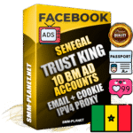 SUPER TRUST KING Senegalese Facebook Ad Accounts - 10 BM Ad Accounts