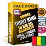 SUPER TRUST KING Guinean Facebook Ad Accounts - 10 BM Ad Accounts