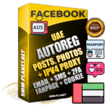Ultimate UAE PREMIUM AutoReg Facebook Accounts - Fully Loaded (Posts : Multi-Photos : Info)