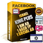 SUPER TRUST KING PLUS Israeli Facebook Ad Accounts - 1 BM Ad Accounts + 1 Ad Accounts on King Profile + 1 aged Fan Pages with huge organic reach and active subscribers