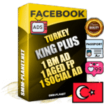 SUPER TRUST KING PLUS Turkish Facebook Ad Accounts - 1 BM Ad Accounts + 1 Ad Accounts on King Profile + 1 aged Fan Pages with huge organic reach and active subscribers