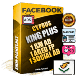 SUPER TRUST KING PLUS Cyprus Facebook Ad Accounts - 1 BM Ad Accounts + 1 Ad Accounts on King Profile + 1 aged Fan Pages with huge organic reach and active subscribers
