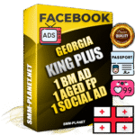 SUPER TRUST KING PLUS Georgian Facebook Ad Accounts - 1 BM Ad Accounts + 1 Ad Accounts on King Profile + 1 aged Fan Pages with huge organic reach and active subscribers