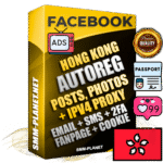 Ultimate Hong Kong PREMIUM AutoReg Facebook Accounts - Fully Loaded (Posts : Multi-Photos : Info)