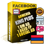 SUPER TRUST KING PLUS Armenian Facebook Ad Accounts - 1 BM Ad Accounts + 1 Ad Accounts on King Profile + 1 aged Fan Pages with huge organic reach and active subscribers
