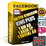 SUPER TRUST KING PLUS English Facebook Ad Accounts - 1 BM Ad Accounts + 1 Ad Accounts on King Profile + 1 aged Fan Pages with huge organic reach and active subscribers