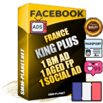 SUPER TRUST KING PLUS French Facebook Ad Accounts - 1 BM Ad Accounts + 1 Ad Accounts on King Profile + 1 aged Fan Pages with huge organic reach and active subscribers