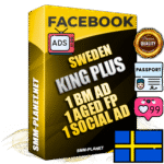 SUPER TRUST KING PLUS Swedish Facebook Ad Accounts - 1 BM Ad Accounts + 1 Ad Accounts on King Profile + 1 aged Fan Pages with huge organic reach and active subscribers