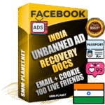 Premium Indian Unbanned FB Ad Accounts with Recovery Docs