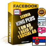 SUPER TRUST KING PLUS Serbian Facebook Ad Accounts - 1 BM Ad Accounts + 1 Ad Accounts on King Profile + 1 aged Fan Pages with huge organic reach and active subscribers