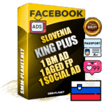 SUPER TRUST KING PLUS Slovenian Facebook Ad Accounts - 1 BM Ad Accounts + 1 Ad Accounts on King Profile + 1 aged Fan Pages with huge organic reach and active subscribers
