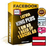 SUPER TRUST KING PLUS Latvian Facebook Ad Accounts - 1 BM Ad Accounts + 1 Ad Accounts on King Profile + 1 aged Fan Pages with huge organic reach and active subscribers
