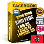 SUPER TRUST KING PLUS Hong Kong Facebook Ad Accounts - 1 BM Ad Accounts + 1 Ad Accounts on King Profile + 1 aged Fan Pages with huge organic reach and active subscribers