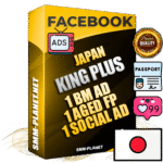 SUPER TRUST KING PLUS Japanese Facebook Ad Accounts - 1 BM Ad Accounts + 1 Ad Accounts on King Profile + 1 aged Fan Pages with huge organic reach and active subscribers