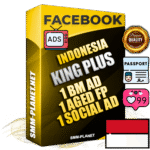 SUPER TRUST KING PLUS Indonesian Facebook Ad Accounts - 1 BM Ad Accounts + 1 Ad Accounts on King Profile + 1 aged Fan Pages with huge organic reach and active subscribers