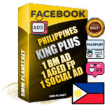 SUPER TRUST KING PLUS Filipino Facebook Ad Accounts - 1 BM Ad Accounts + 1 Ad Accounts on King Profile + 1 aged Fan Pages with huge organic reach and active subscribers