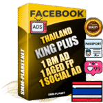 SUPER TRUST KING PLUS Thai Facebook Ad Accounts - 1 BM Ad Accounts + 1 Ad Accounts on King Profile + 1 aged Fan Pages with huge organic reach and active subscribers
