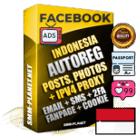 Ultimate Indonesian PREMIUM AutoReg Facebook Accounts - Fully Loaded (Posts : Multi-Photos : Info)