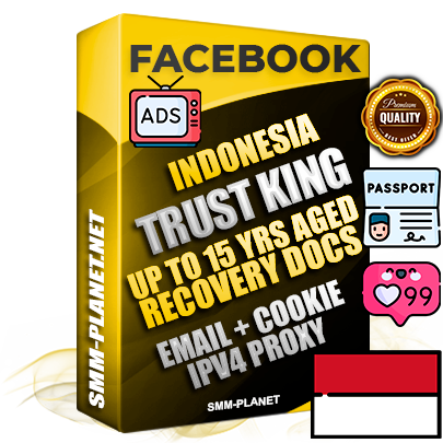 SUPER TRUST KING Indonesian Facebook Ad Accounts