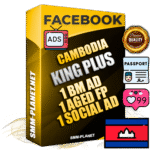 SUPER TRUST KING PLUS Cambodian Facebook Ad Accounts - 1 BM Ad Accounts + 1 Ad Accounts on King Profile + 1 aged Fan Pages with huge organic reach and active subscribers