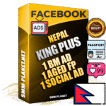 SUPER TRUST KING PLUS Nepalese Facebook Ad Accounts - 1 BM Ad Accounts + 1 Ad Accounts on King Profile + 1 aged Fan Pages with huge organic reach and active subscribers