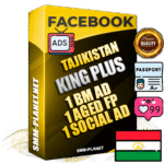 SUPER TRUST KING PLUS Tajik Facebook Ad Accounts - 1 BM Ad Accounts + 1 Ad Accounts on King Profile + 1 aged Fan Pages with huge organic reach and active subscribers