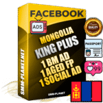 SUPER TRUST KING PLUS Mongolian Facebook Ad Accounts - 1 BM Ad Accounts + 1 Ad Accounts on King Profile + 1 aged Fan Pages with huge organic reach and active subscribers