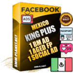 SUPER TRUST KING PLUS Mexican Facebook Ad Accounts - 1 BM Ad Accounts + 1 Ad Accounts on King Profile + 1 aged Fan Pages with huge organic reach and active subscribers