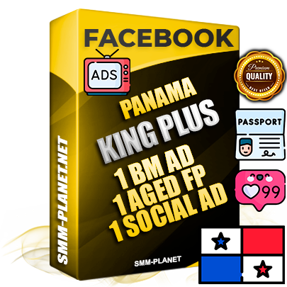 SUPER TRUST KING PLUS Panamanian Facebook Ad Accounts - 1 BM Ad Accounts + 1 Ad Accounts on King Profile + 1 aged Fan Pages with huge organic reach and active subscribers