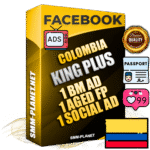 SUPER TRUST KING PLUS Colombian Facebook Ad Accounts - 1 BM Ad Accounts + 1 Ad Accounts on King Profile + 1 aged Fan Pages with huge organic reach and active subscribers