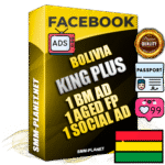 SUPER TRUST KING PLUS Bolivian Facebook Ad Accounts - 1 BM Ad Accounts + 1 Ad Accounts on King Profile + 1 aged Fan Pages with huge organic reach and active subscribers