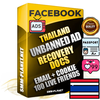 Premium Thai Unbanned FB Ad Accounts with Recovery Docs