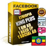 SUPER TRUST KING PLUS Ethiopian Facebook Ad Accounts - 1 BM Ad Accounts + 1 Ad Accounts on King Profile + 1 aged Fan Pages with huge organic reach and active subscribers