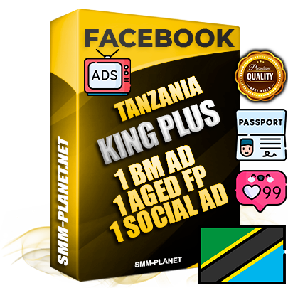 SUPER TRUST KING PLUS Tanzanian Facebook Ad Accounts - 1 BM Ad Accounts + 1 Ad Accounts on King Profile + 1 aged Fan Pages with huge organic reach and active subscribers