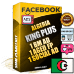 SUPER TRUST KING PLUS Algerian Facebook Ad Accounts - 1 BM Ad Accounts + 1 Ad Accounts on King Profile + 1 aged Fan Pages with huge organic reach and active subscribers