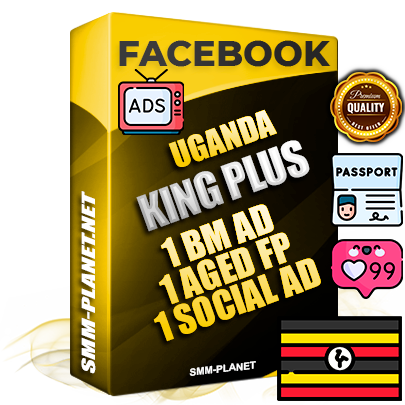 SUPER TRUST KING PLUS Ugandan Facebook Ad Accounts - 1 BM Ad Accounts + 1 Ad Accounts on King Profile + 1 aged Fan Pages with huge organic reach and active subscribers