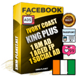 SUPER TRUST KING PLUS Ivorian Facebook Ad Accounts - 1 BM Ad Accounts + 1 Ad Accounts on King Profile + 1 aged Fan Pages with huge organic reach and active subscribers