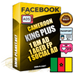 SUPER TRUST KING PLUS Cameroonian Facebook Ad Accounts - 1 BM Ad Accounts + 1 Ad Accounts on King Profile + 1 aged Fan Pages with huge organic reach and active subscribers